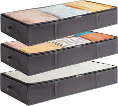 Lifewit Under-sängen Förvaringslåda 3-pack