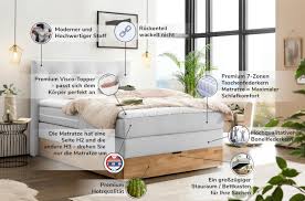 Belanoti MARBO 140x200 Kontinentalsäng med Förvaringslåda 7-zons