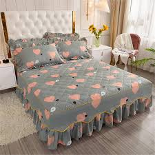 Extra Djup Sängkappa med Volanger i Mjuk Mikrofiber