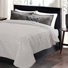 WOLTU Geometriskt Sängöverkast för Sovrum