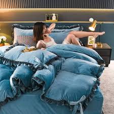 Prinsessset: Påslakan & Kuddar i Tjock Bomull 140x200 cm