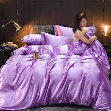 Dold Dragkedja Satin Lakan - Full Storlek