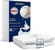 ZenPur Vattentätt Madrasskydd 120x200 cm – Oeko-certifierat EU-tillverkat