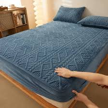 Dubbel Quiltad Madrassskydd 120x200 cm