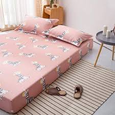 Bomull Dra-På-Lakan 120 x 200 cm