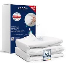 ZenPur Vattentätt Madrasskydd 70 x 140 cm - Tvättbart