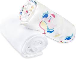 Flyideas Dra-på-lakan för Bebis 80x160 cm - Set med 1 Underlakan