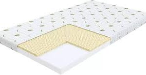 Madrass 80x180 cm för barn - H2-H3 latex och bambu
