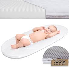 Barnvagnsmadrass med fuktskydd 68 x 32