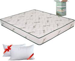 EvergreenWeb Ortopedisk Madrass 140x190 cm med 2 Visco