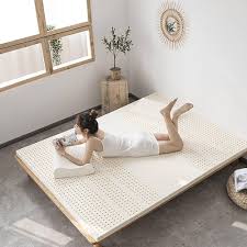 Mjuk Latex Madrass Topper för Dubbel Säng