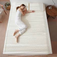 Naturlatex Övermadrass för Ryggsmärtor – Tryckavlastande och Sval Sömn