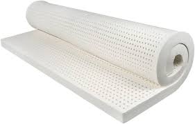 Naturlig Latex 4" Medium Fast Madrass Topper - Lyxig Komfort