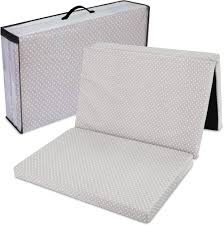 Hopfällbar Resesängmadrass 60x120 cm - Tjock & Bekväm för Barn
