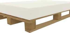 Pallkudde 120x80 cm – Fast Skummadrass för Euro-pall