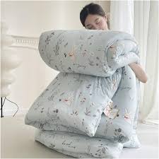 Kalla Vintertäcken i 100% Bomull - Queen Size