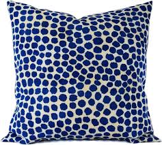 Blå och Beige Utomhuskuddar med Kuddöverdrag