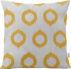 Vargottam Lyx: Dekorativa Senapsgula Kuddöverdrag