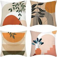 Kuddöverdrag Set 4 St Bruna 55x55 cm