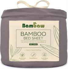Bambaw Bambus Lakan 180 x 200 cm - Kylande för Allergiker