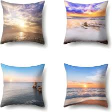 Kuddöverdrag i Linne - 4-Pack