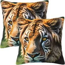 Afrikanska Djur Kuddar - Mysig Fyrkantig Design