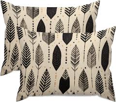 Afrikanskt Etniskt Kuddöverdrag med Lövmönster