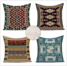 Afrikanska Utomhuskuddar 90x90 cm - 4-pack