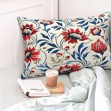 Boho Blomkuddar 60x90 cm - Set med 2 Dekorativa Kuddfodral