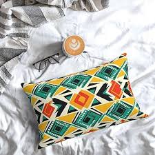 Etniska Kuddöverdrag 90x60 cm - Set med 2