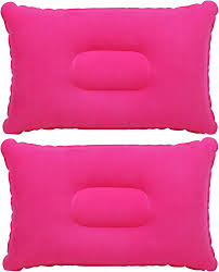 Uppblåsbara Kuddar 2-Pack - Rosa Resa & Camping