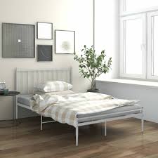 Rantry Vit Metallsäng 120x200 cm - Modern Sängstomme